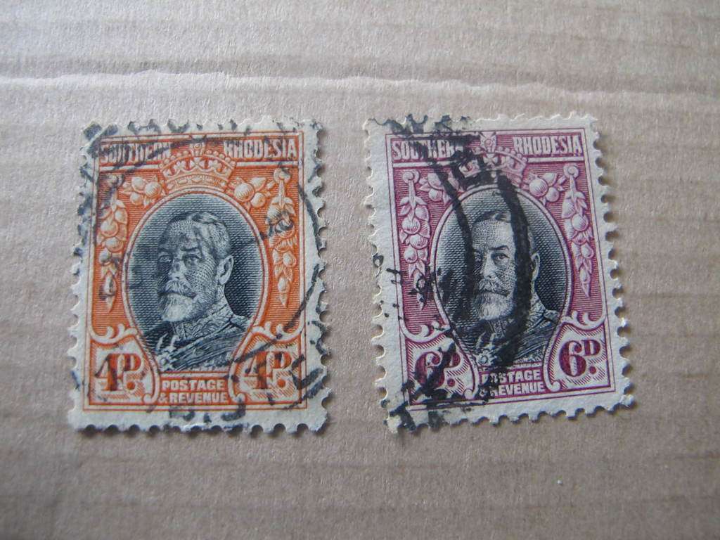 Southern Rhodesia - 1931 - Field Marshall - Part set Used